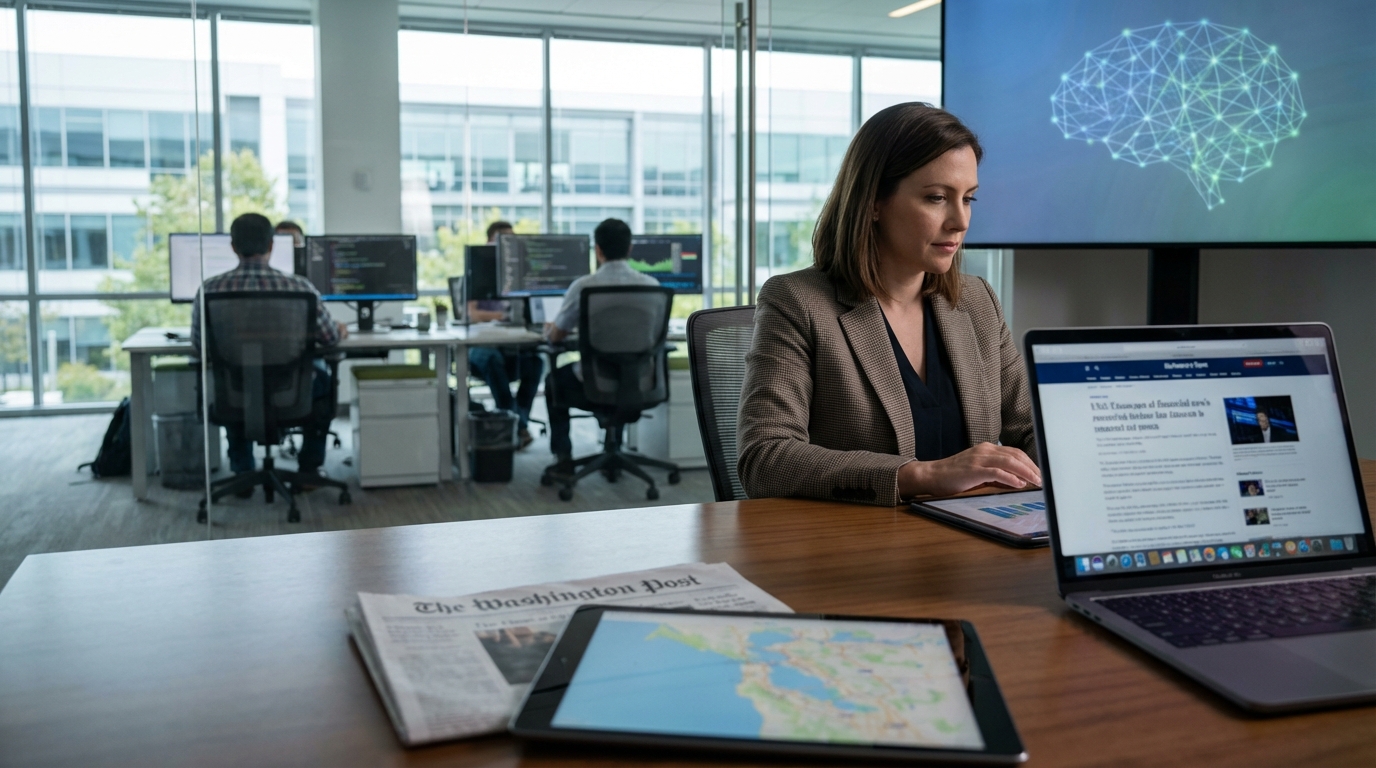 Η Washington Post εγκαταλείπει τη Silicon Valley στην εποχή του AI
