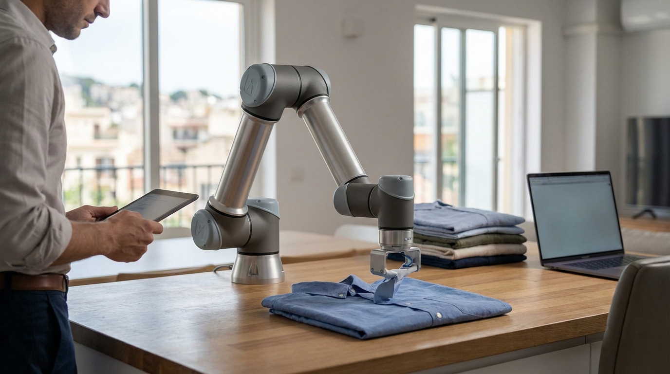 Isaac 0: Το νέο οικιακό ρομπότ της Weave που διπλώνει τα ρούχα με $7.999